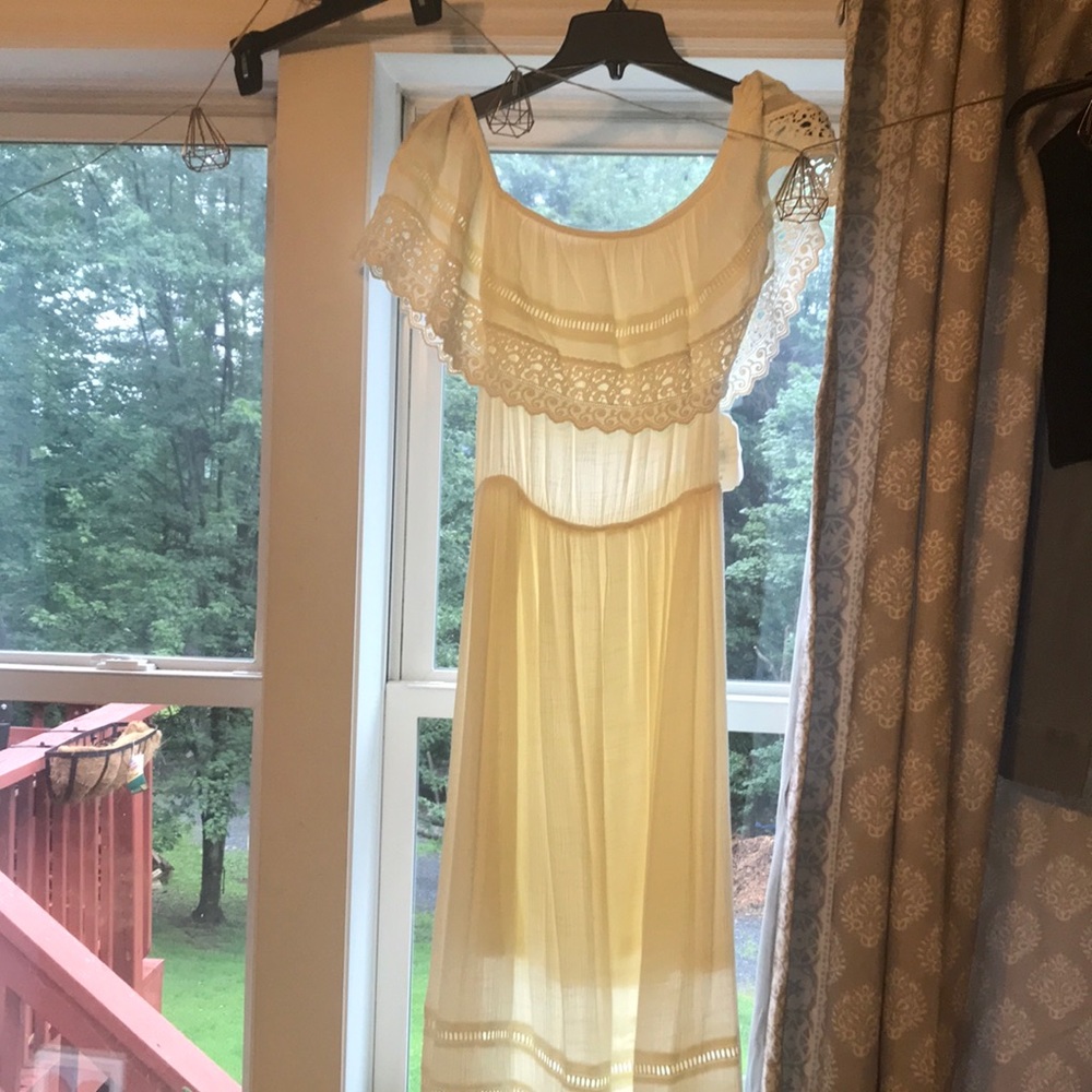 Altar’d State White Maxi Dress